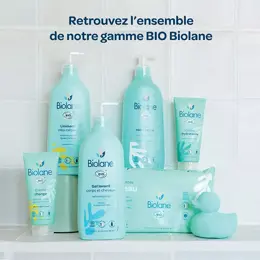 Biolane – Lingettes BIO - Peaux Sensibles - 54 Lingettes composées à 99% d’Eau