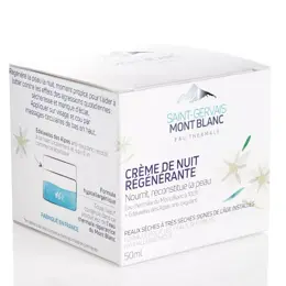 Saint Gervais Mont Blanc Anti-Âge Crème de Nuit Régénérante 50ml