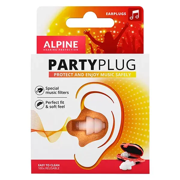 Alpine spine per paio di orecchie PartyPlug 1