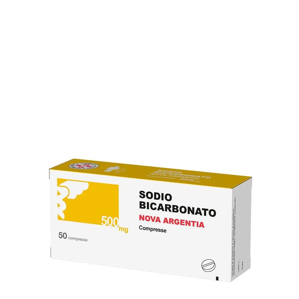 Nova Argentia Sodio Bicarbonato 500 mg 50 Compresse