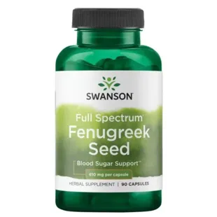 Swanson Fenugreek Seed 610mg 90 Capsules