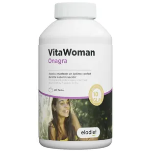 Eladiet VitaWoman Aceite de Onagra 450 Perlas