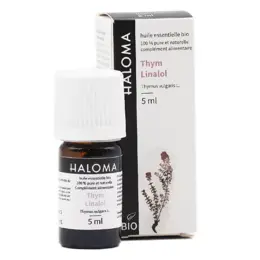 Haloma Huile Essentielle Thym Linalol Bio 5ml