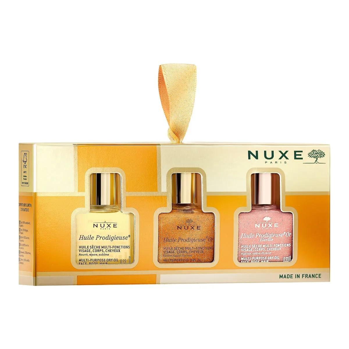 Nuxe Cofanetto Mini Huile Prodigieuse 3x10ml 