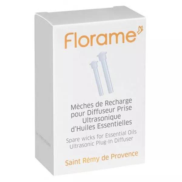 Florame Recarga de Aceites Esenciales Difusor de Mecha Ultra-Sónico 2 unidades