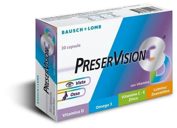 Preservision 3D Integratore Per La Vista 30 Capsule