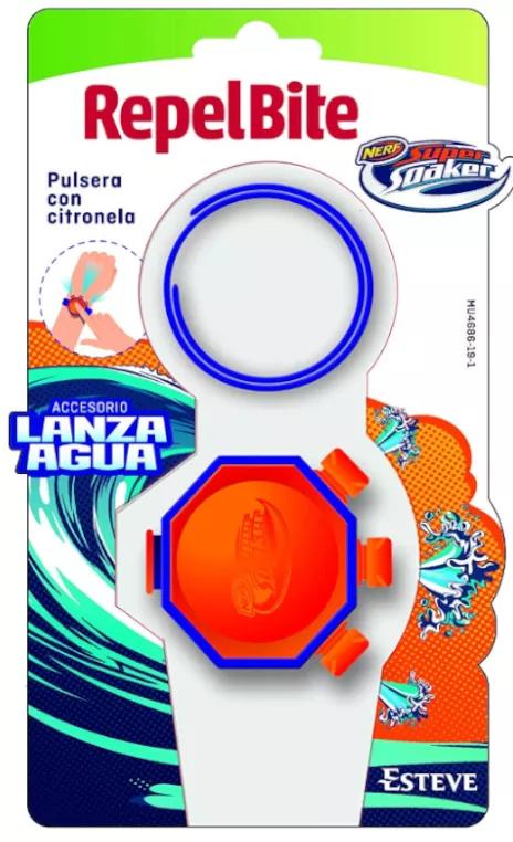 Repel Bite Pulsera Citronela Niños + Accesorio Lanza Agua