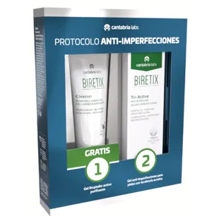 Biretix Tri-Active anti-imperfectiegel 50 ml + mini-formaat reiniger
