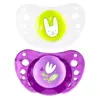 Chicco Physio Forma Air Sucette Silicone +16m Fleur Lapin Lot de 2 + Boite de Stérilisation