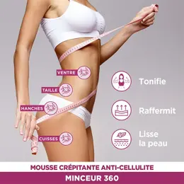 Eafit Minceur 360 - Mousse crépitante - Anti-cellulite - Tonifie la peau