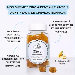 Lashilé Beauty Zinc Mono Boost 60 gummies