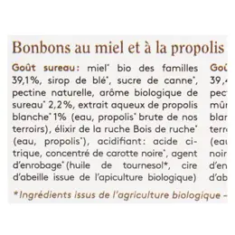 Ballot-Flurin Enfant Bonbons des Ours Protecteurs Bio 100g