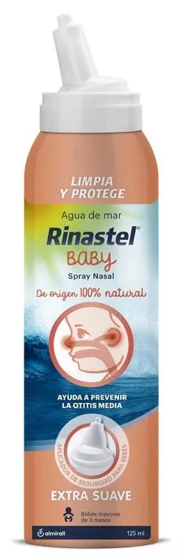 Almirall Rinastel Baby Spray Nasal Agua de Mar 125 ml