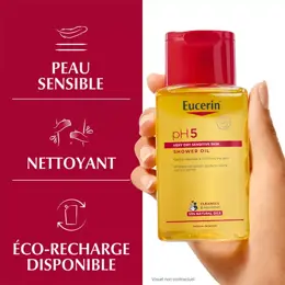 Eucerin PH5 Huile de Douche Peaux Sensibles Format Voyage 100ml