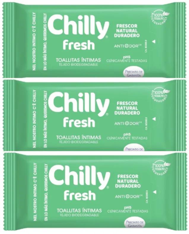 Chilly Intieme Doekjes Frisse Formule 3x12 eenheden