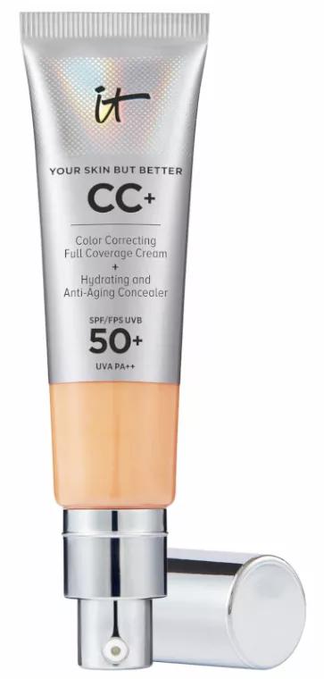 It Cosmetics Your Skin But Better CC+ Cream Foundation SPF50+ Neutral Medium
