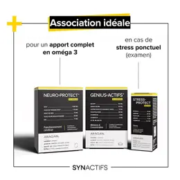 Aragan - Synactifs - Geniusactifs® - Mémoire - Bacopa- 30 comprimés