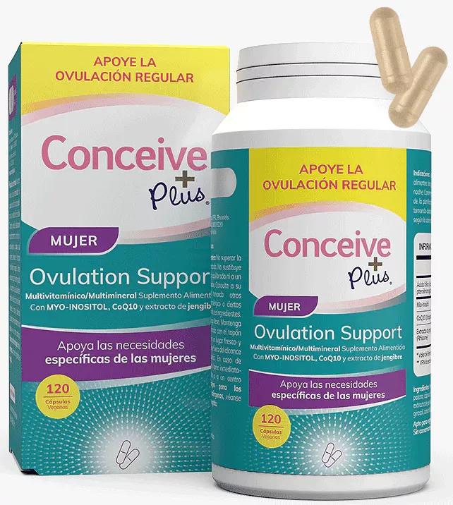 Conceive Plus Soutien à l'ovulation 120 Capsules végétaliennes