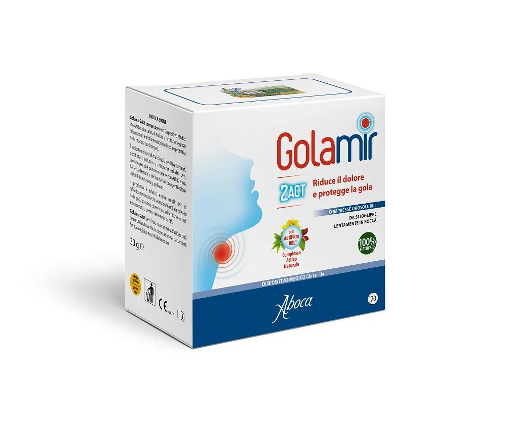 Golamir 2ACT Gola Infiammata 20 Compresse Orosolubili