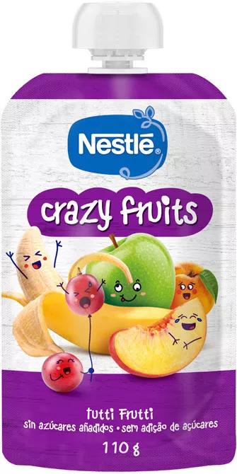 Nestlé Püree Sachet Crazy Fruits 110 gr