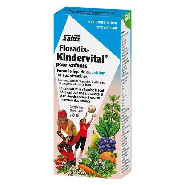 Salus Rinforzante Floradix- Kindervital Integratore Alimentare 250ml
