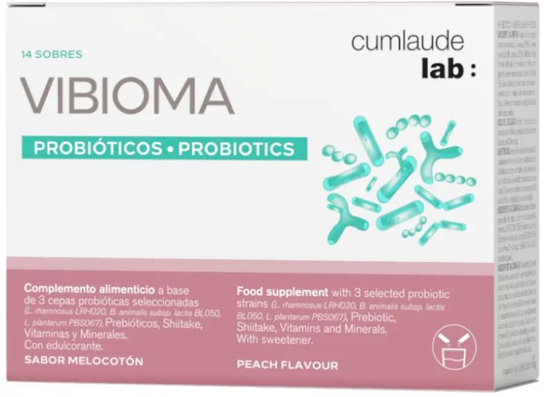 Cumlaude Lab Vibioma 14 Umschläge Pfirsichgeschmack