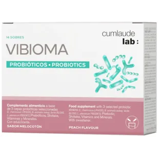 Cumlaude Lab Vibioma 14 Umschläge Pfirsichgeschmack