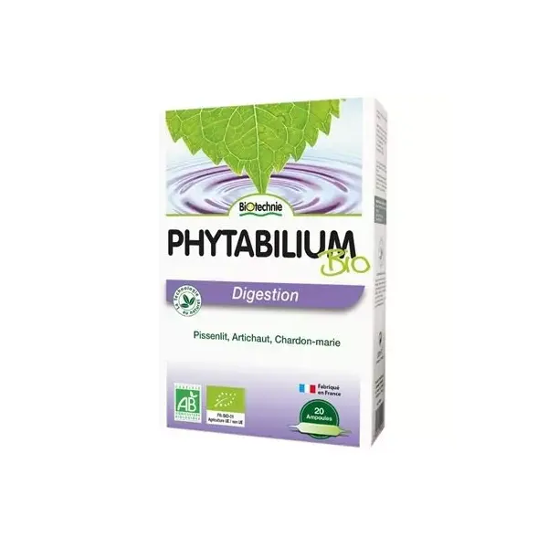 Biotechnie Phytabilium Bio digestión 20 Bombillas