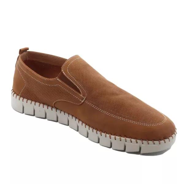 Gibaud Podactiv - Zapatos de confort para hombre Forli Camel Talla 46