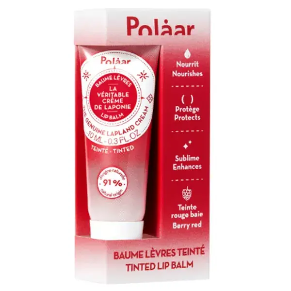 Polaar Laponie Balsamo Labbra Teinté 10ml