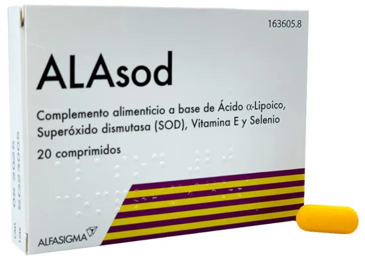 Alasod 20 comprimés