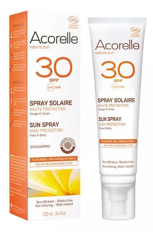 Acorelle Spray Solar SPF30 BIO 100ml