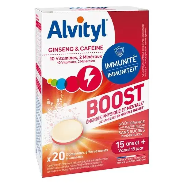 Alvityl Boost Lot de 2 x 20 comprimés