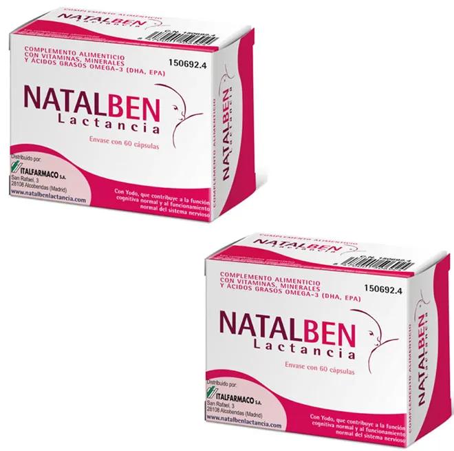 Natalben Borstvoeding 2x60 capsules