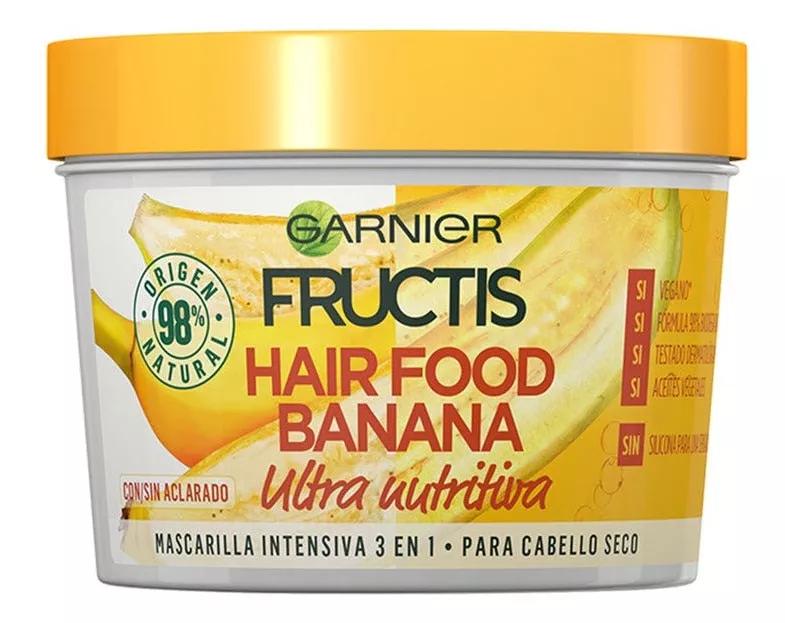 Garnier Fructis Hair Food Mascarilla 3 en 1 Banana 390 ml