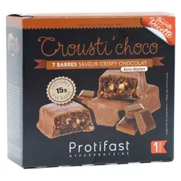 Protifast En-Cas Hyperprotéiné Crousti' Choco 7 barres