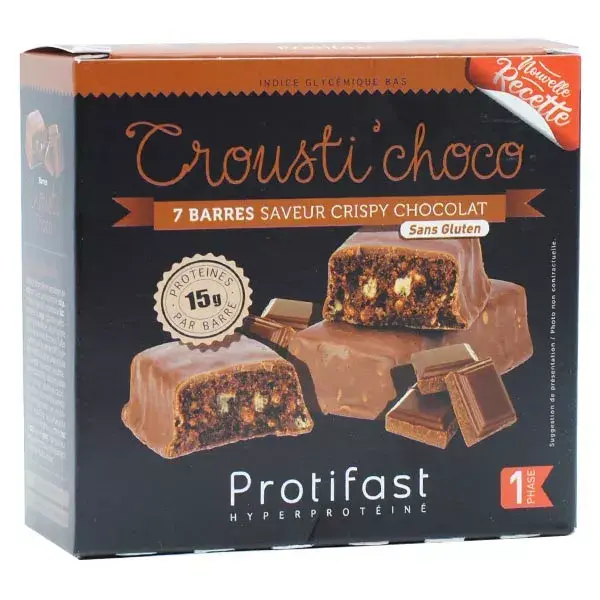 Protifast Crousti'Choco Bars x 7 