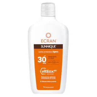 Ecran Sunnique Light Protective Milk SPF30 370 ml