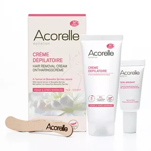 Acorelle Depilazione Crema Depilatoria Viso e Zone Sensibili 75ml