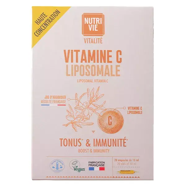 Nutrivie Vitamina C Liposomal 20 ampollas