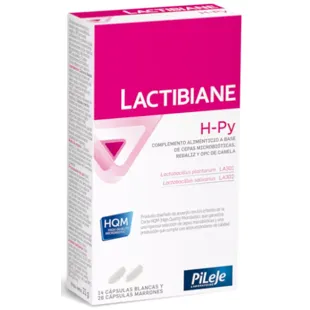 Lactibiane H-Py 14 cápsulas brancas + 28 cápsulas marrons