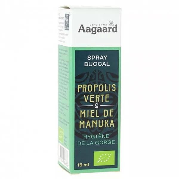 Aagaard Spray Bucal Propóleo Verde y Miel de Manuka 15ml