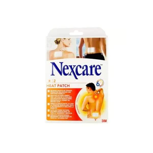 Nexcare 3M Heat Patch Chauffant 9,5 x 13cm 2 unités