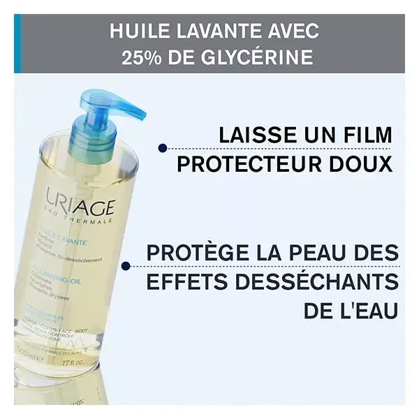 Uriage Cleansing Oil Face and Body 1l