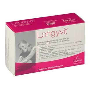 Longyvit 30 cápsulas de gelatina mole