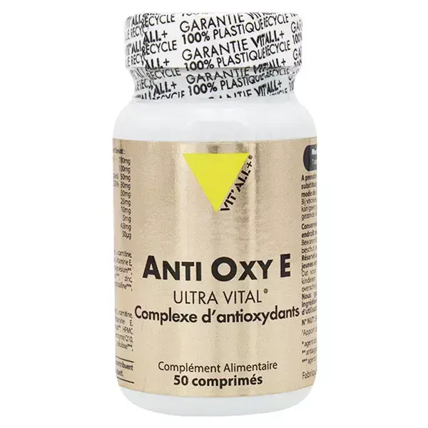 Vit'all+ Anti Oxy E Ultra Vital 50 comprimés
