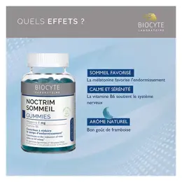 Biocyte Noctrim Forte Gummies 2 Mois de Cure 60 unités