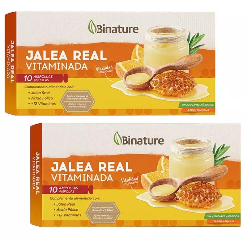 Binature Jalea Real Vitaminada 2x10 Ampollas