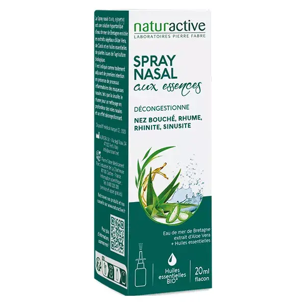 Naturactive Immunité ORL Spray Nasal Décongestionnant 20ml