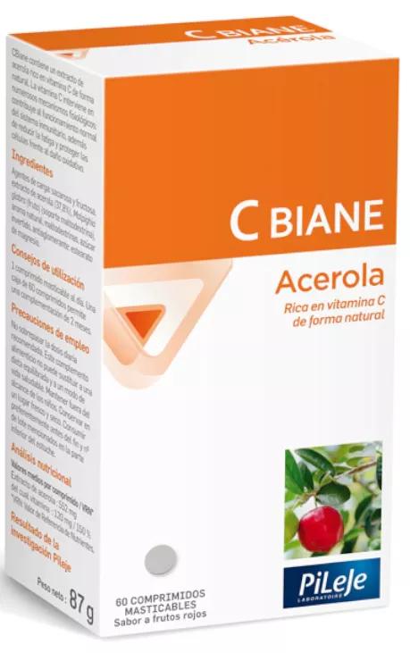 Pileje C Biane Acerola 60 Tablets